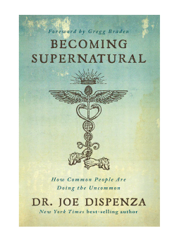 Self-help books: Cover of book "Becoming Supernatural" by Dr. Joe Dispenza